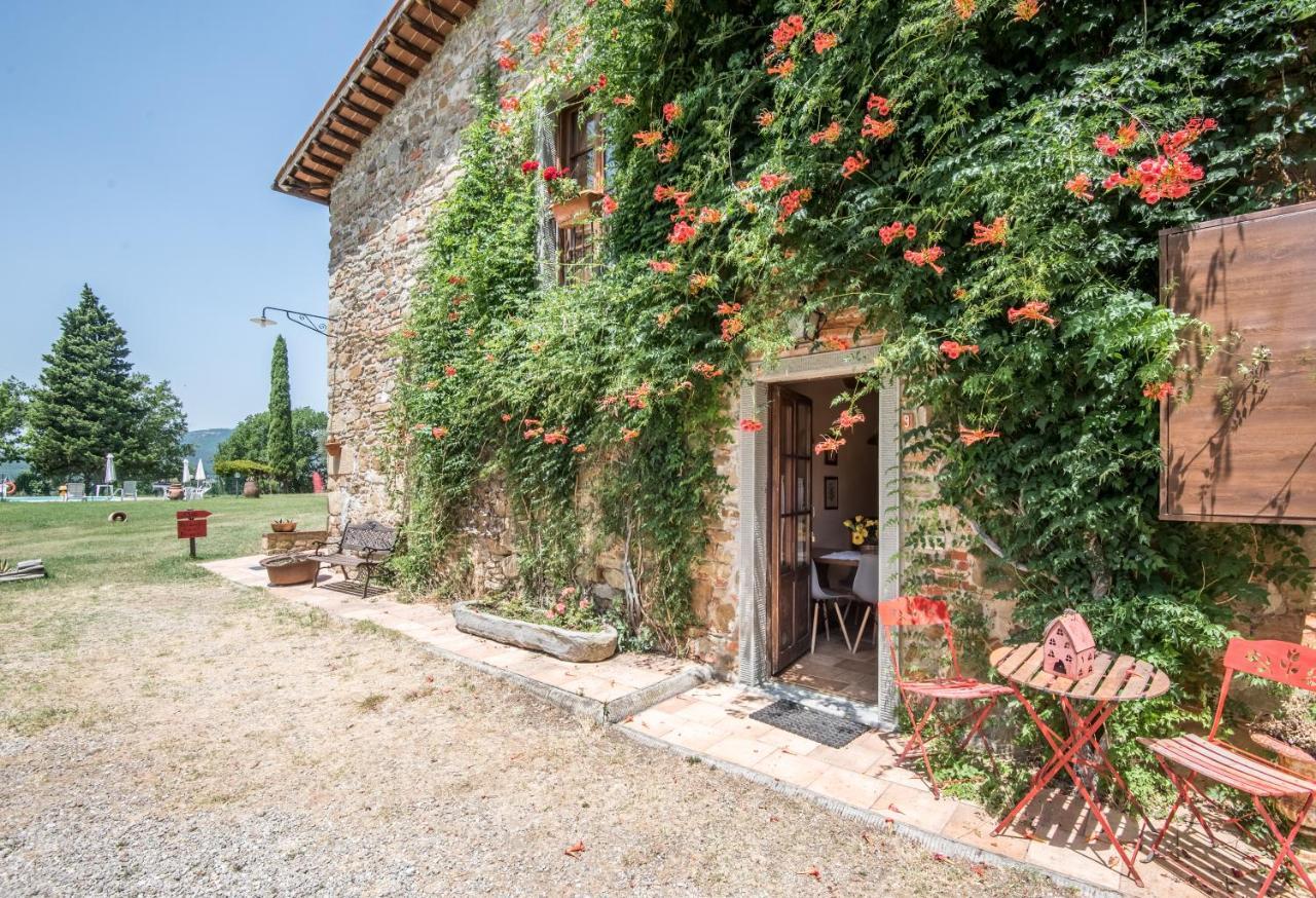 Poggio Primo - Bilocale Cavaliere Villa Castiglion Fibocchi Luaran gambar